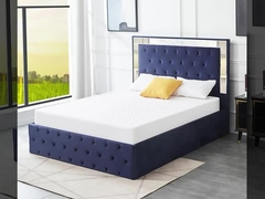 आधुनिक लेदर लक्ज़री बेड मास्टर होटल बेडरूम डबल बेड 1.8 बेडरूम किंग बेड