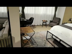 विला स्टार होटल प्रोजेक्ट वुडन रूम बेड सेट रिजॉर्ट होटल कमर्शियल फर्नीचर