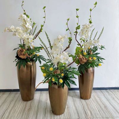 ग्राउंड वेज स्टैंडिंग फ्लोर प्लांटर होटल वाणिज्यिक क्षेत्र मानक बनाता है
